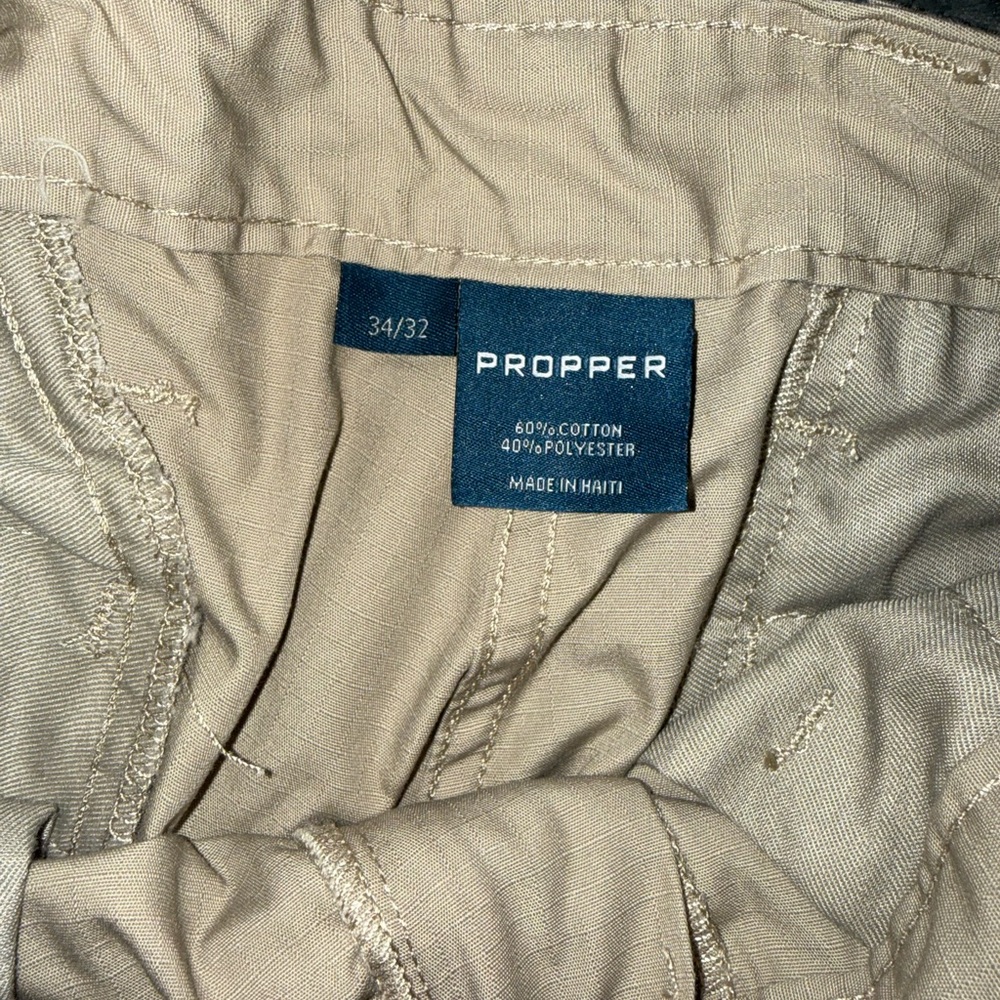 Propper Men's Khaki Cargo Pants NWOT
